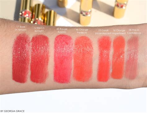 ysl rouge volupte shine swatches 2021|YSL rouge volupte shine 15.